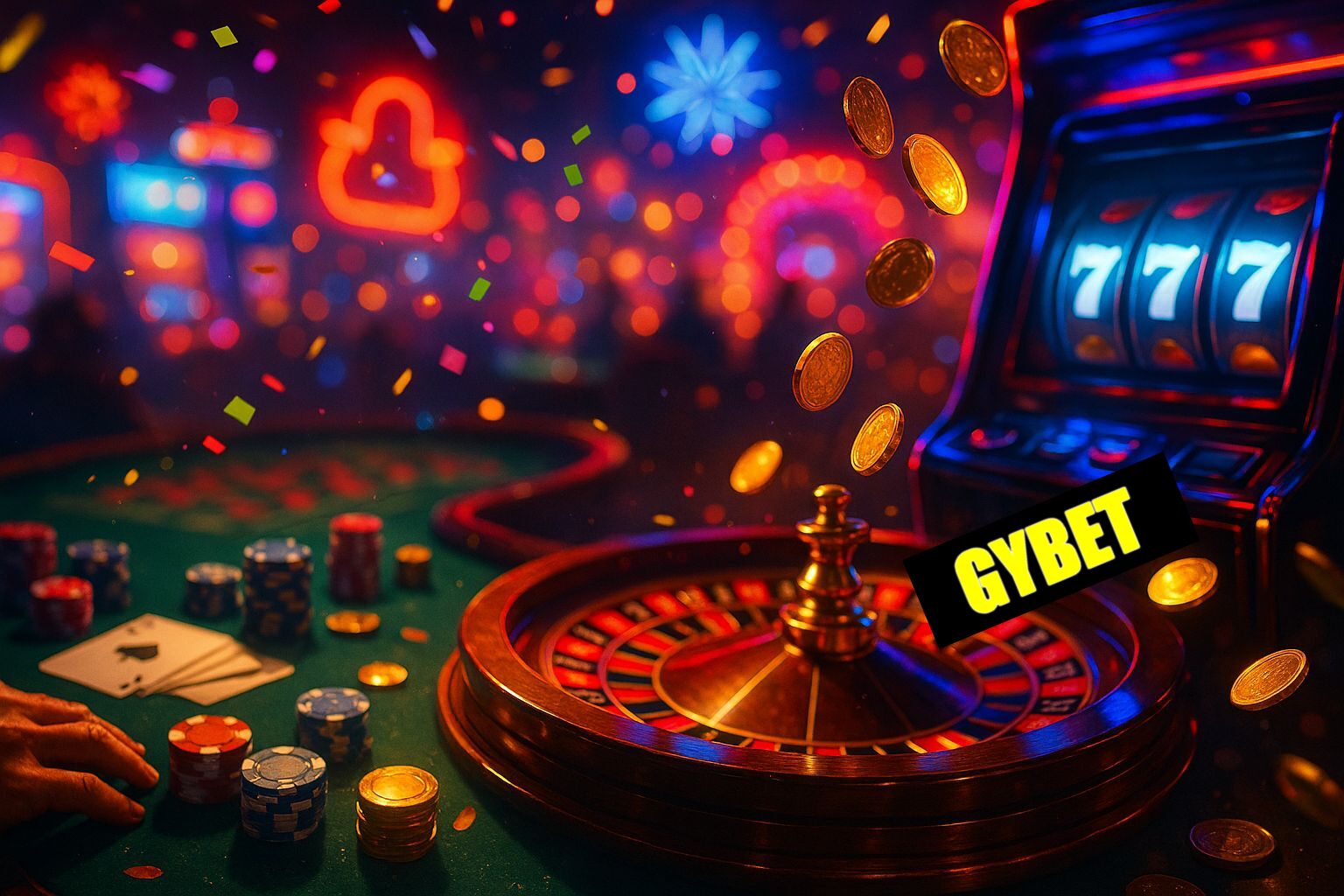 Jogos emocionantes no GYBET